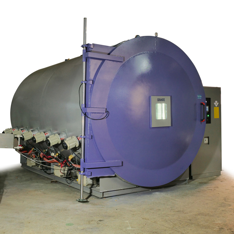 Thermal vacuum test system