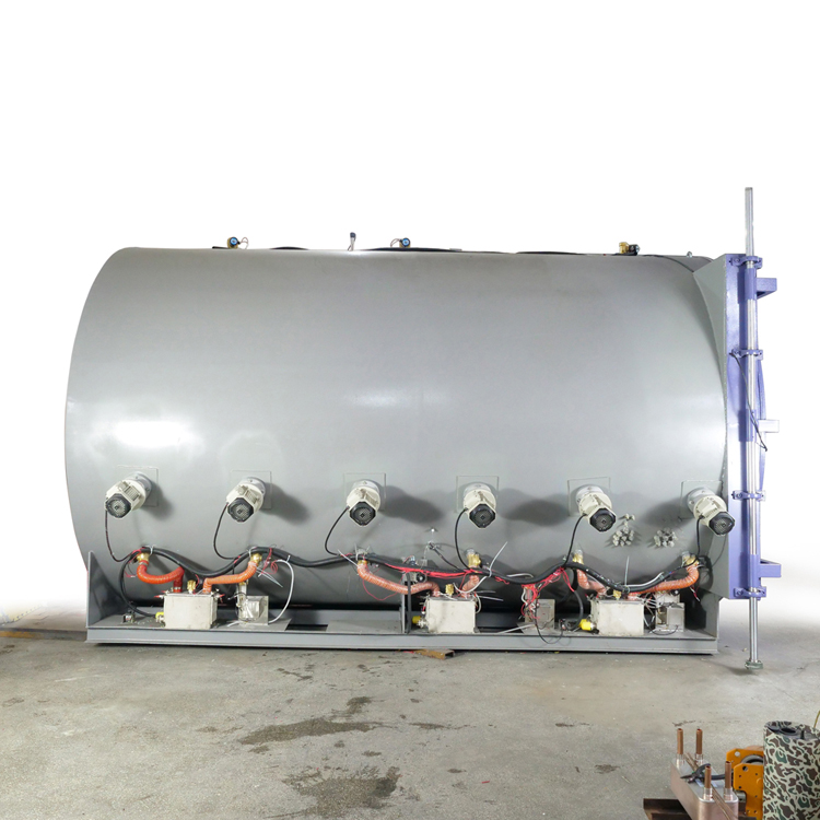 Thermal vacuum test system