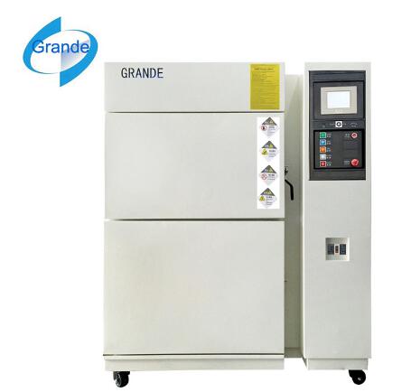 How does the liquid thermal shock test chamber work?
